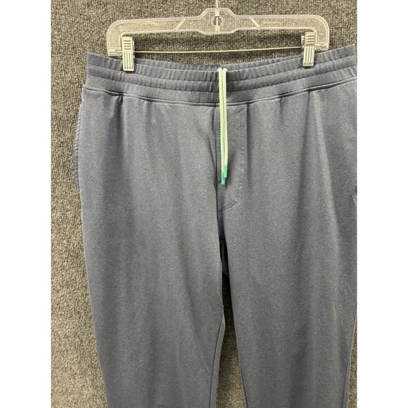 Myles Pants Men’s XL Blue Performance Lined Joggers Stretch - Picture 2 of 13